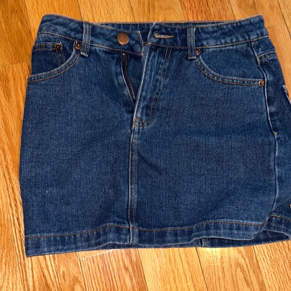 jean skirt from forever 21 size xs